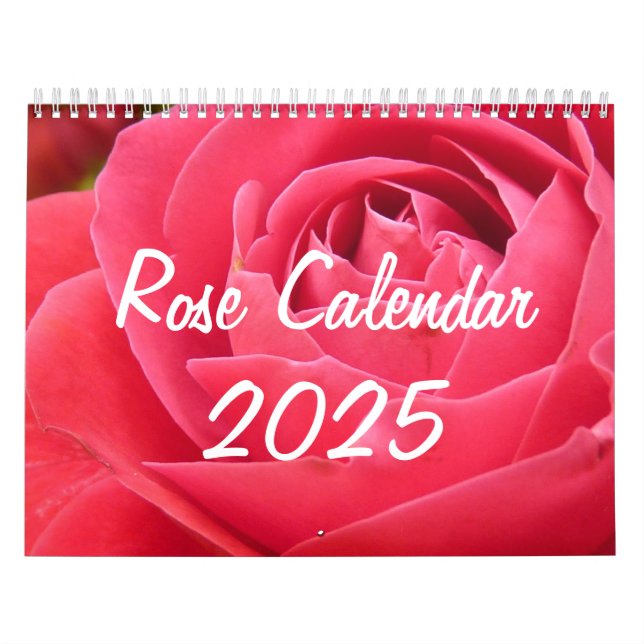 Calendário Rosa Calendar 2025 (Capa)