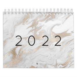 Calendário Rosa de Cinza de prata de de  branco mínimo mágico