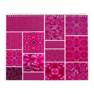 Calendário Rosa de Lixo Rosa