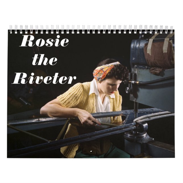 Calendário Rosie the Riveter (Capa)