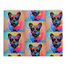 Calendário Rostos Cachorros Bonitos 2023