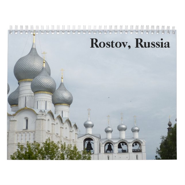 Calendário Rostov, Rússia 2025 (Capa)