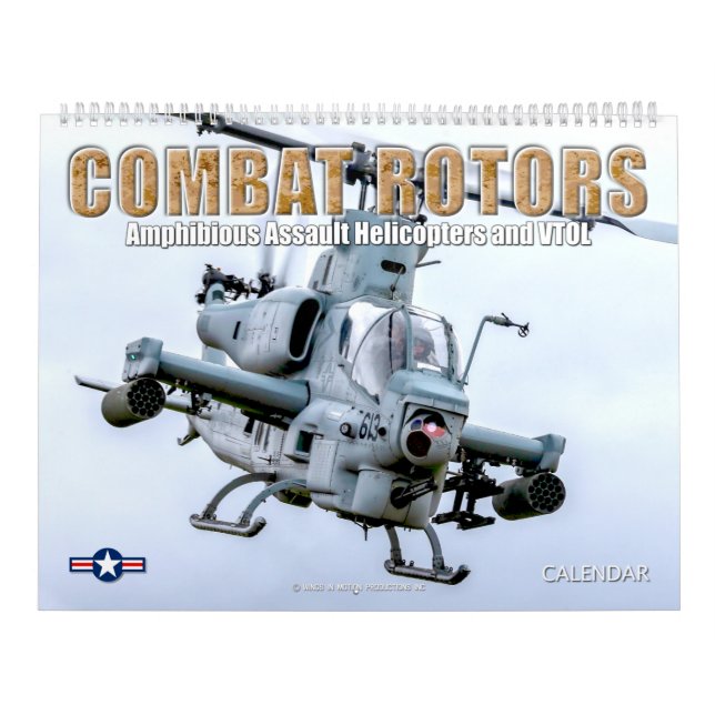 Calendário ROTORISTAS DE COMBATE - Motografia de Assalto Anfí (Capa)