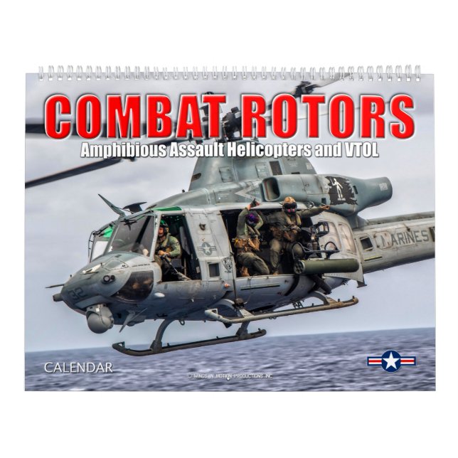 Calendário ROTORISTAS DE COMBATE - Motografia de Assalto Anfí (Capa)