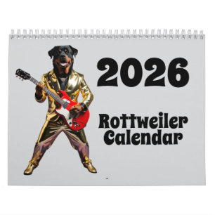 Calendário Rottweiler
