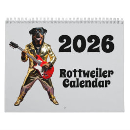 Calendário Rottweiler Calendar