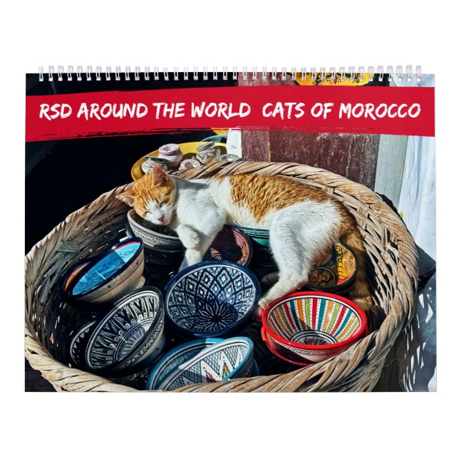 Calendário RSD ao redor do mundo | Gatos de Marrocos (Capa)