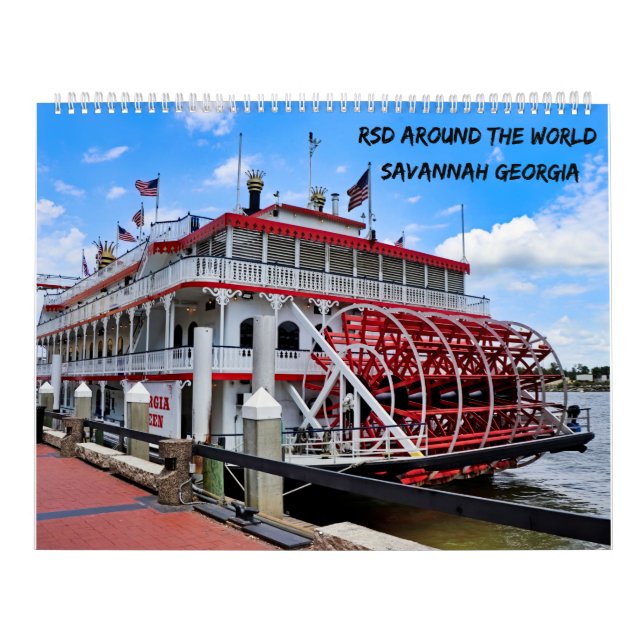 Calendário RSD ao redor do mundo | Savannah Georgia (Capa)