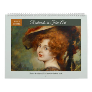 Calendário Ruivas na arte 2022