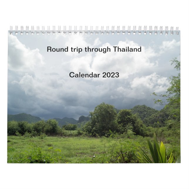 Calendário Rundreise durch Thailand - 2023 Kalender (Capa)