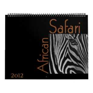 Calendário Safari Africano