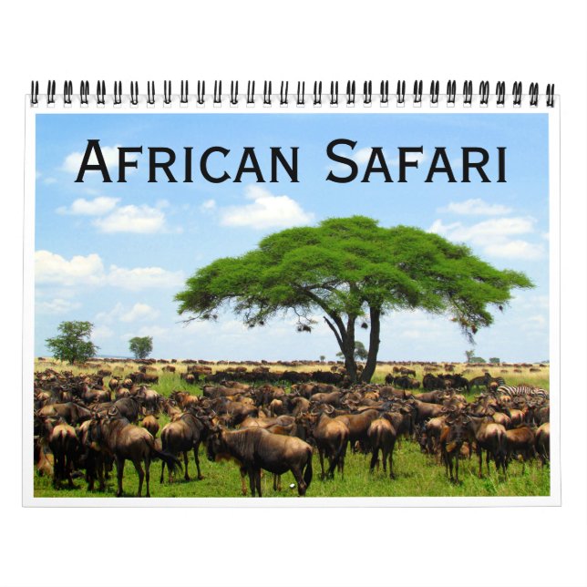 Calendário safári africano 2027 (Capa)