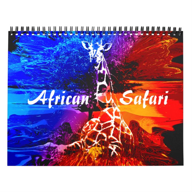 Calendário Safari Giraffe Dream (Capa)