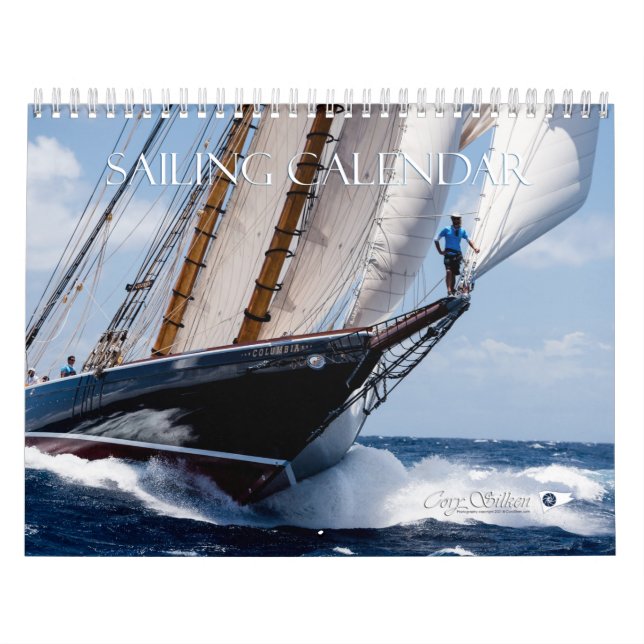 Calendário Sailing Calendar by Cory Silken (Capa)