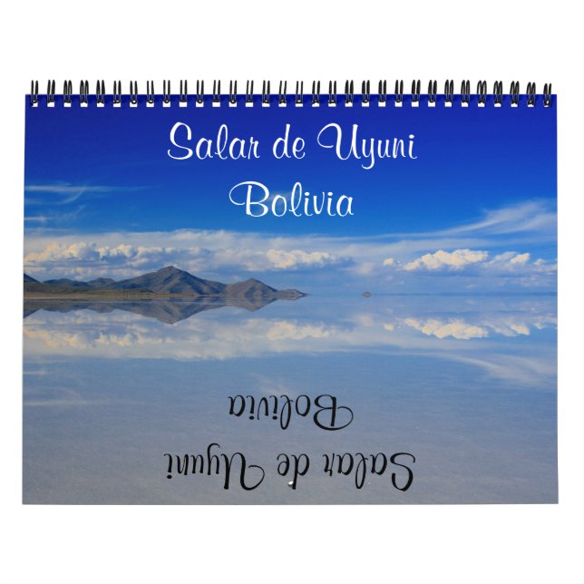 Calendário salar de uyuni 2025 (Capa)