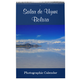 Calendário Salar de Uyuni Bolívia