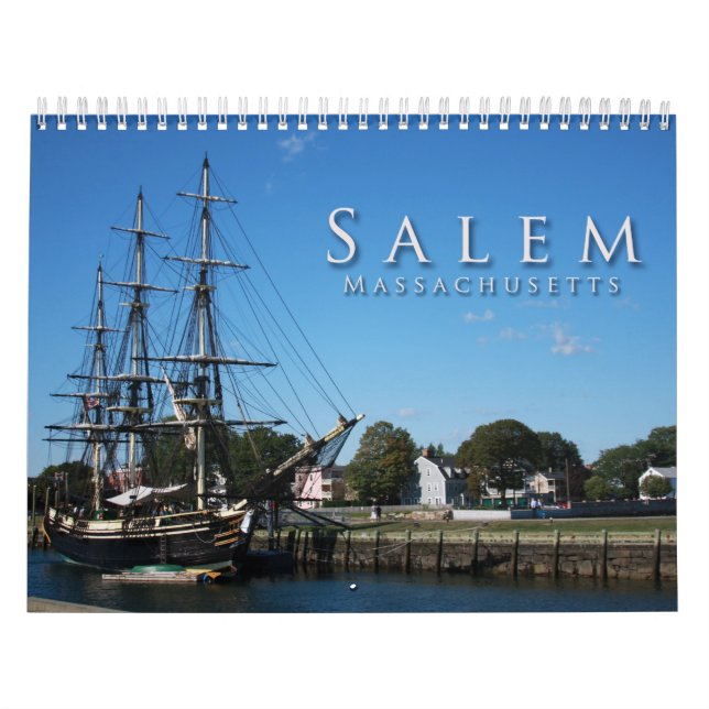 Calendário Salem, Massachusetts (Capa)