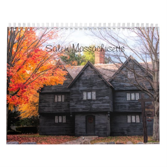 Calendário Salem Massachusetts 2024 (Capa)
