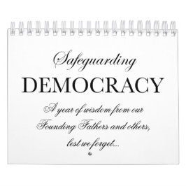 Calendário Salvaguardar a Democracia