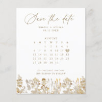 Calendário Salvar a Data | Bella