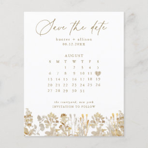 Calendário Salvar a Data   Bella