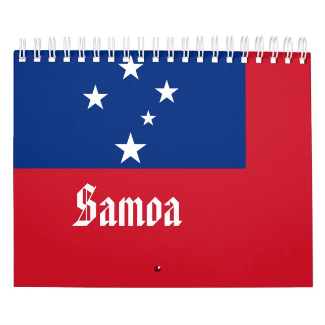 Calendário Samoa (Capa)