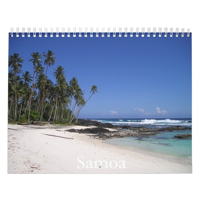 Calendário Samoa (Capa)