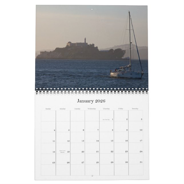 Calendário San Francisco 2012 (Jan 2026)