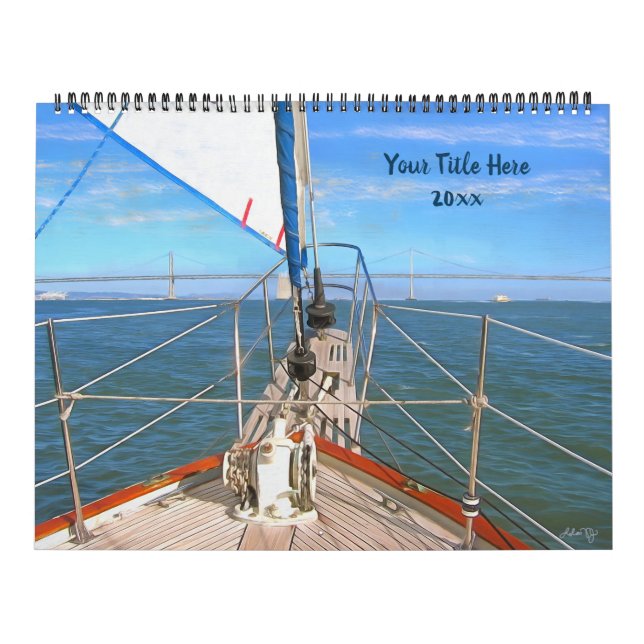 Calendário San Francisco Sailing 0869 (Capa)