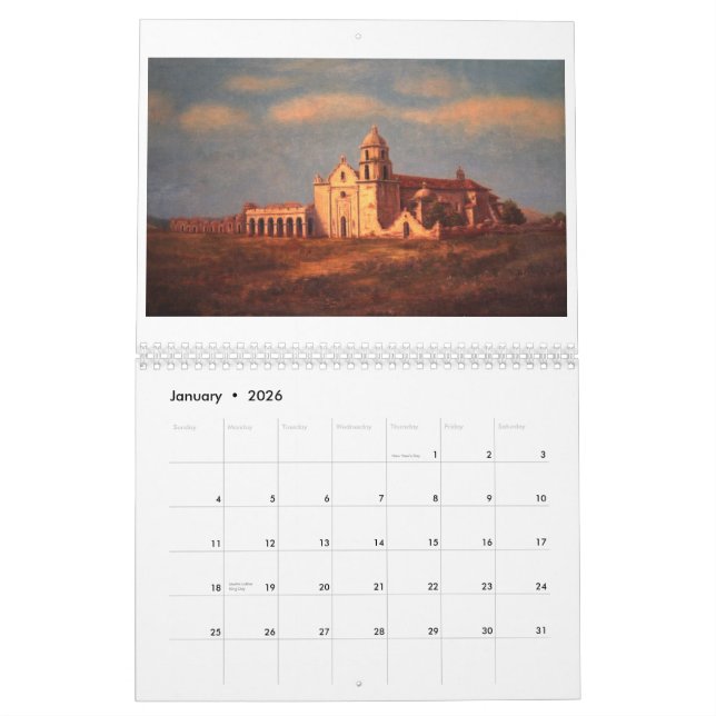 Calendário San Luis velho Rey de Francia da missão (Jan 2026)