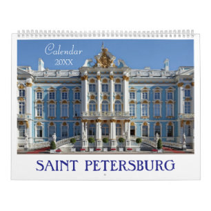 Calendário Santo Petersburg - Arquitetura de Imagens Estética