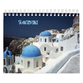 Calendário Santorini Calendar