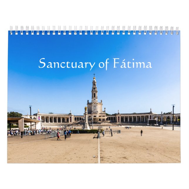 Calendário Santuário de Fátima Calendar (Capa)
