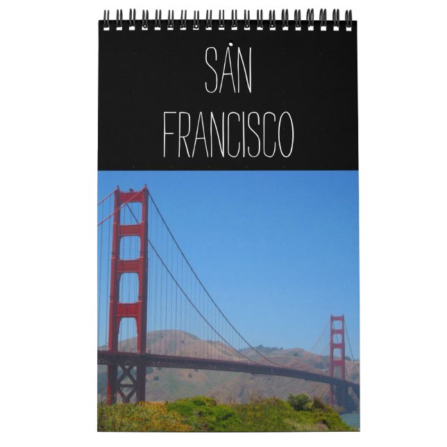Calendário são francisco califórnia (Capa)