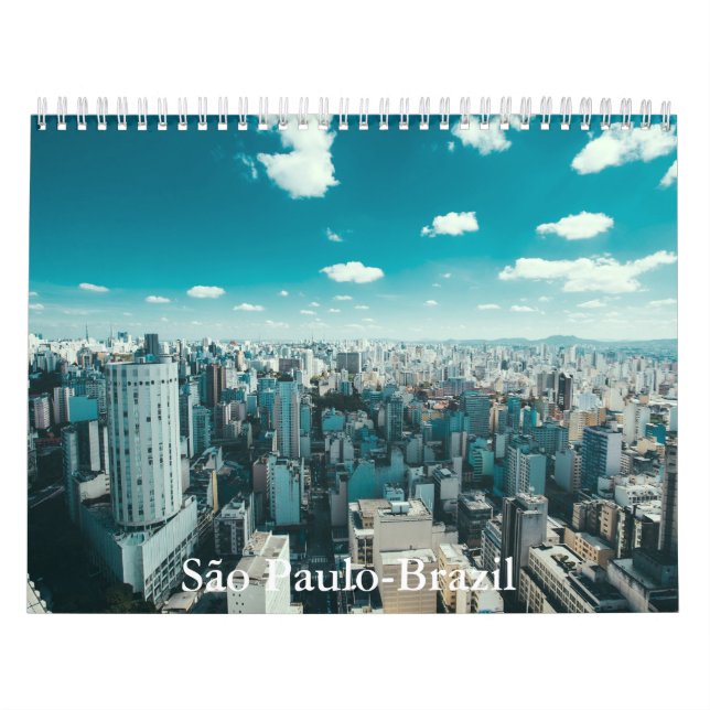 Calendário São Paulo-Brasil (Capa)