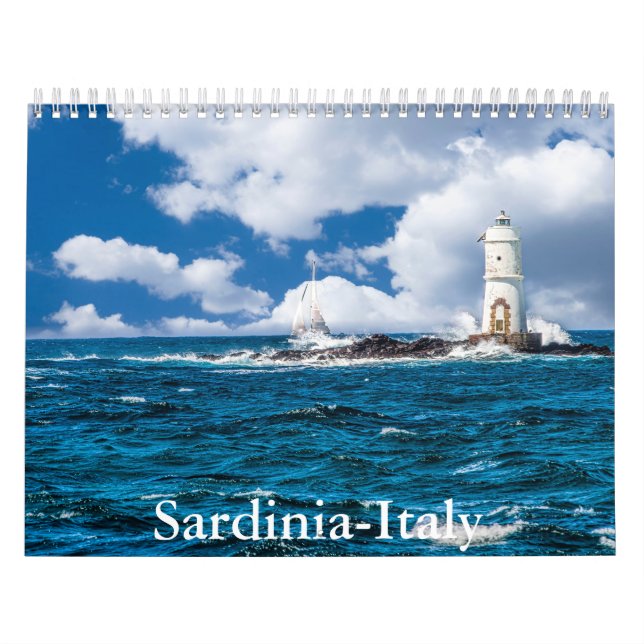 Calendário Sardenha-Itália (Capa)