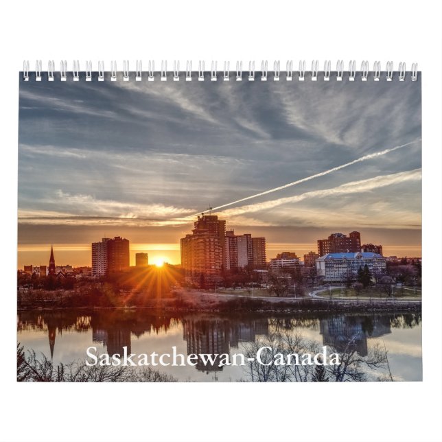 Calendário Saskatchewan-Canadá (Capa)