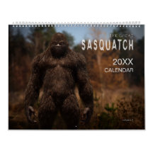 CALENDÁRIO SASQUATCH / BIGFOOT - VOLUME 5