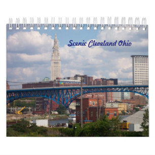 Calendário Scenic Cleveland