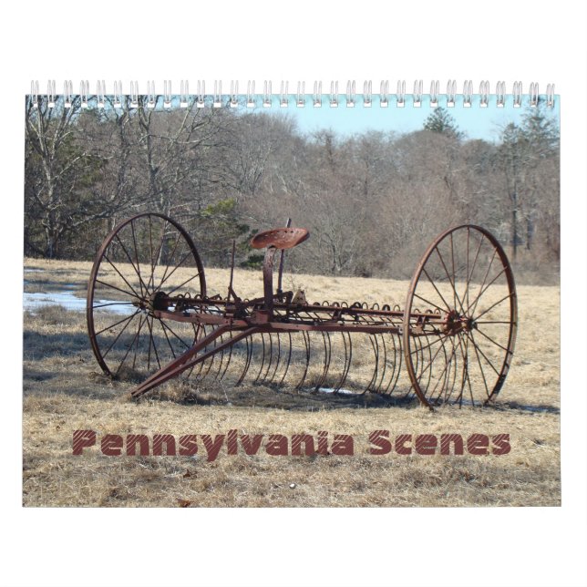 Calendário - Scenic Pensilvânia (Capa)