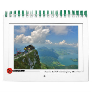 Calendário Scenic Salzkammergut