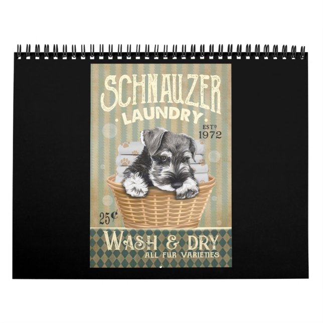 Calendário Schnauzer Dog (Capa)