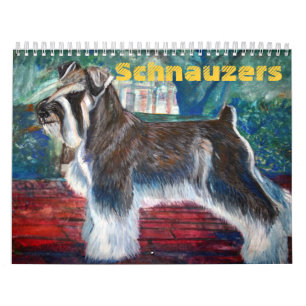 Calendário Schnauzers