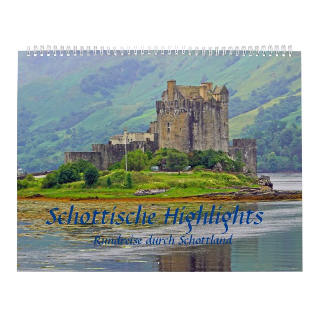 Calendário Schottische Highlights Rundreise durch Schottland (Capa)