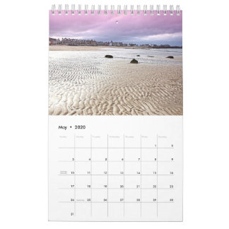 Calendário Scotland, Calendar com vários lugares na Escócia