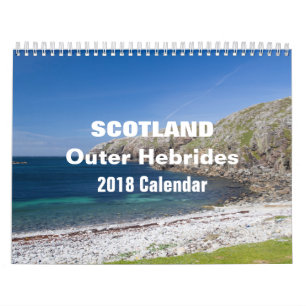 Calendário Scotland Hebrides exterior