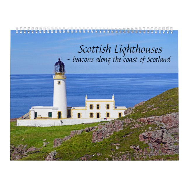 Calendário Scottish lighthouses (Capa)