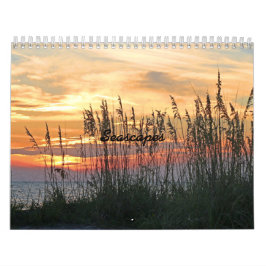 Calendário Seascapes