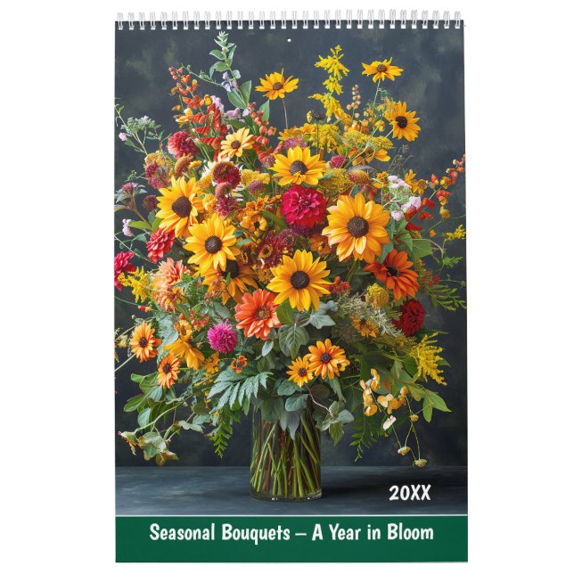 Calendário Seasonal Bouquets – A Year in Bloom (Capa)