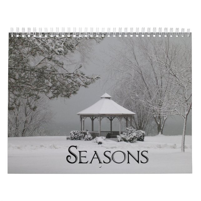 Calendário "Seasons" 4 Seasons of Beauty (Capa)